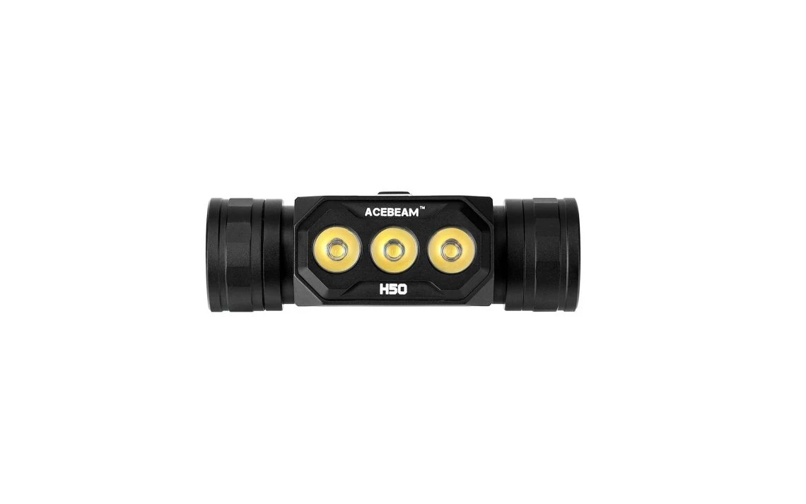 AceBeam H50 Lightweight 2000 Lumen Rechargeable LED Headlamp - Image 3