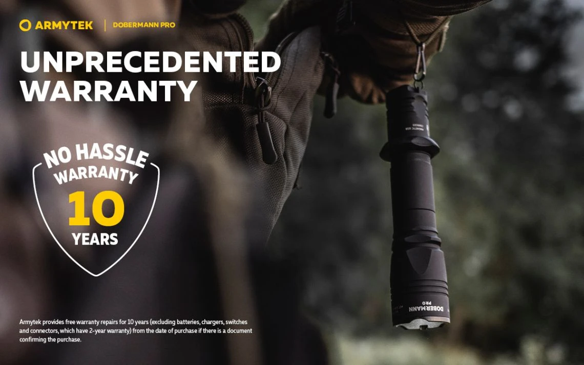 Armytek Dobermann Pro 1500 Lumen 368m Throw Rechargeable LED Torch - Image 19