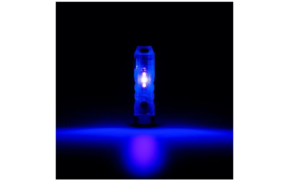 RovyVon Aurora A7x 650 Lumen GITD Blue Rechargeable Keychain Light With UV - Image 4