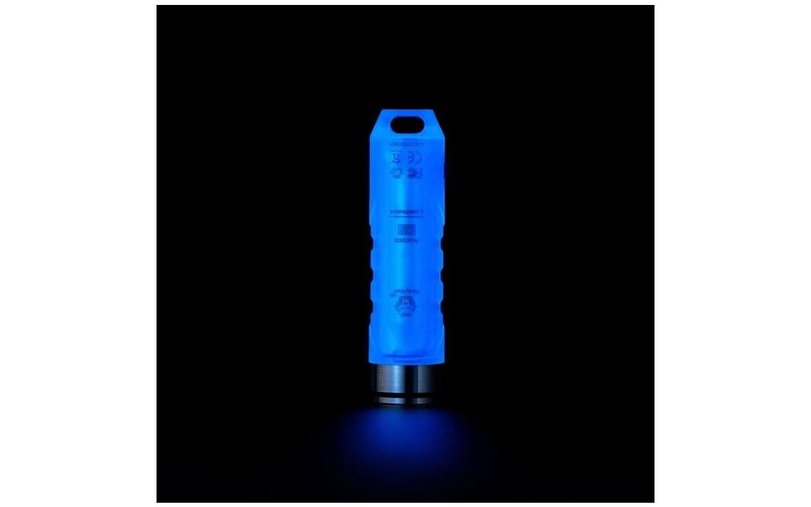 RovyVon Aurora A7x 650 Lumen GITD Blue Rechargeable Keychain Light With UV - Image 3