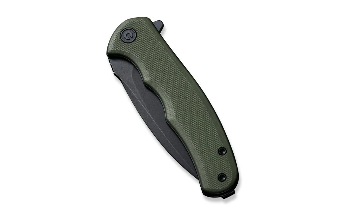 CIVIVI C18026C-1 Mini Praxis Flipper Knife OD Green G10 Handle 2.98" - Image 4