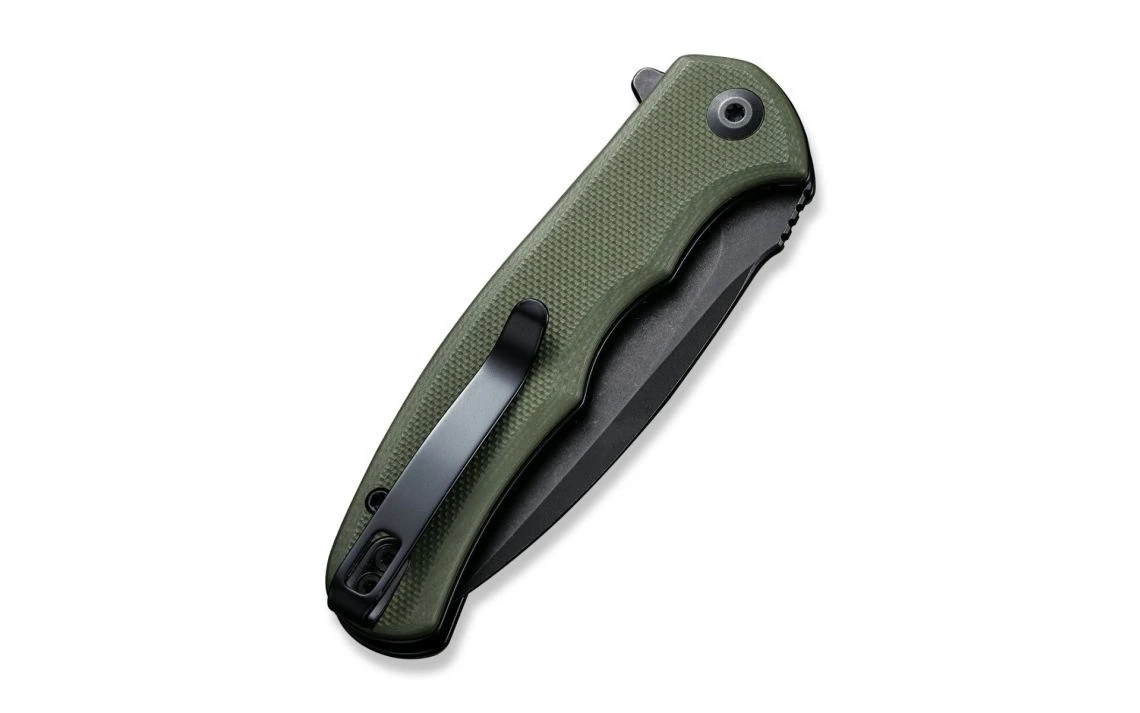 CIVIVI C18026C-1 Mini Praxis Flipper Knife OD Green G10 Handle 2.98" - Image 3