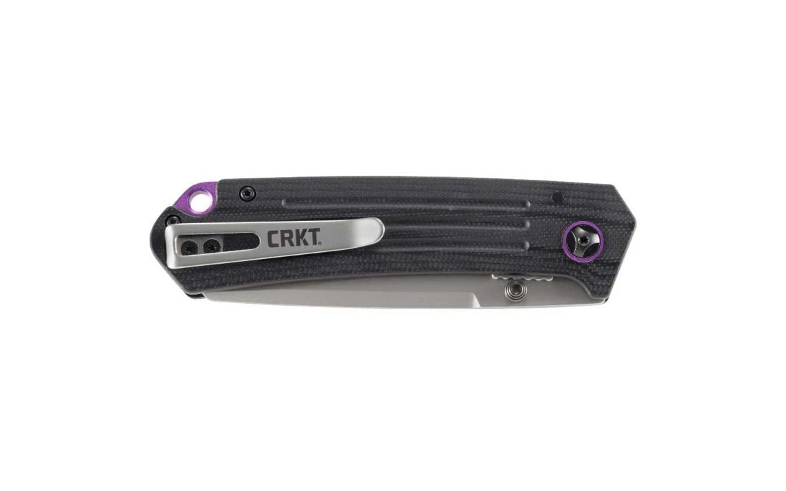 CRKT Montosa Liner Lock Knife Black G-10 3.25" - Image 4