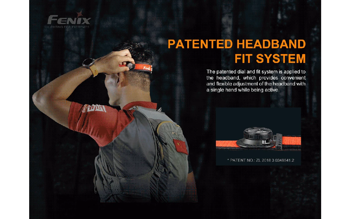 Fenix HM65R-T Dual Output 1500 Lumen Rechargeable Spot & Flood LED Headlamp - Image 5