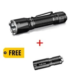 Fenix TK16 V2.0 Compact 3100 Lumen 380m Tactical Torch + FREE E02R