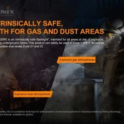Fenix WF30RE Intrinsically Safe 280 Lumen Rechargeable LED Torch 24 Fenix WF30RE Intrinsically Safe 280 Lumen Rechargeable LED Torch -Nitecore shop fenix wf30re 6