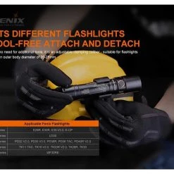 Fenix ALD-05 Helmet Torch Holder -Nitecore shop fenix ald 05 4