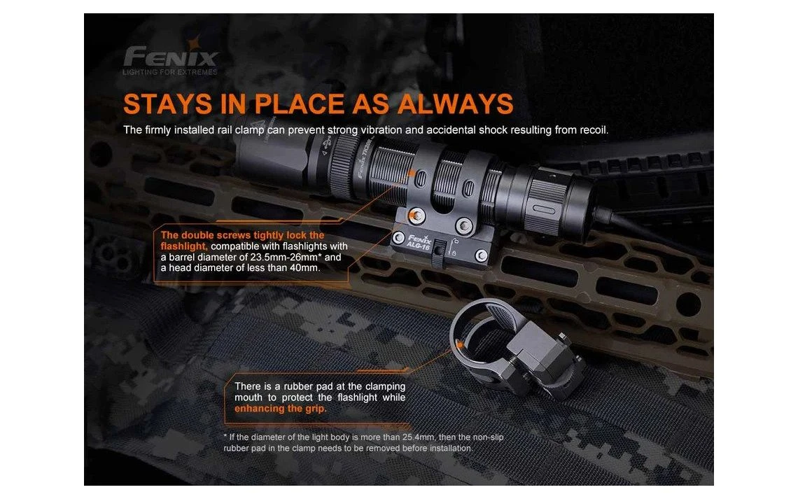 Fenix ALG-16 M-Lok Rail Mount - Image 6