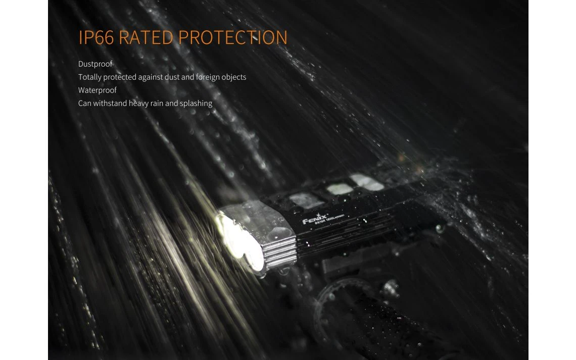 Fenix BC30R 1800 Lumen Rechargeable LED Bike Light - Image 4