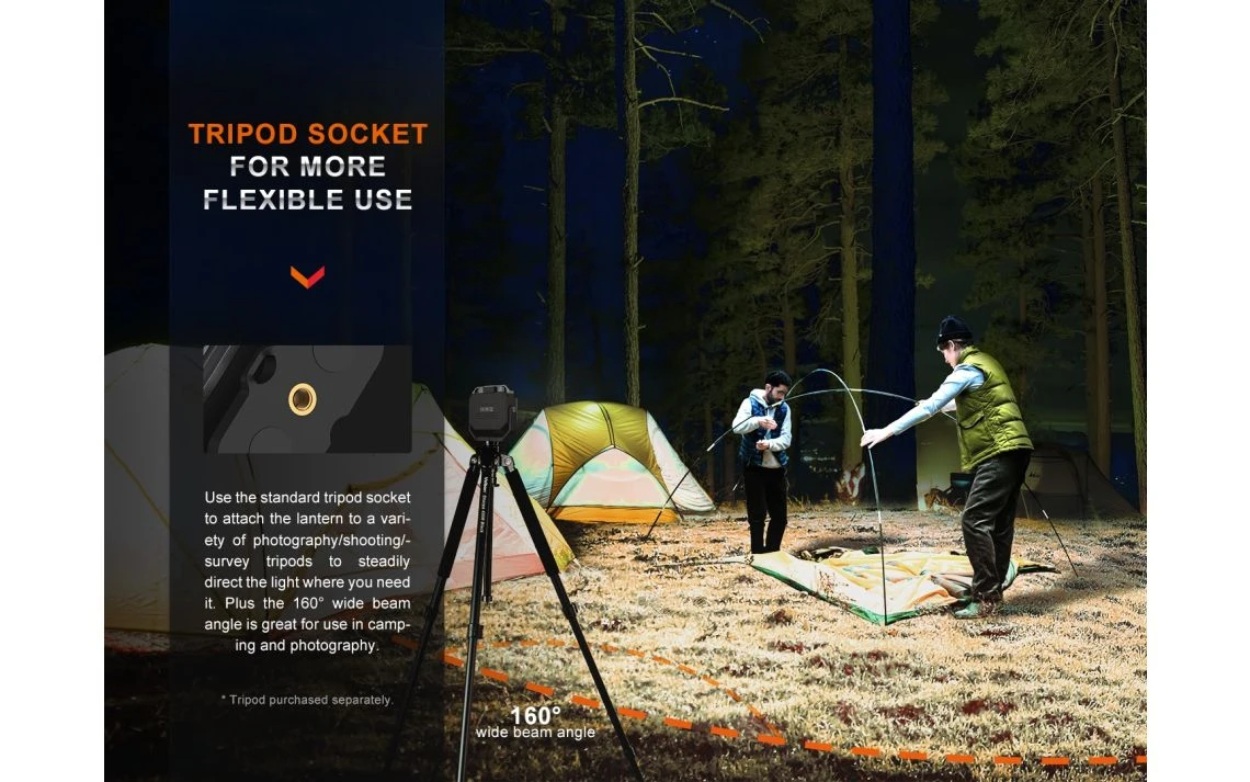 Fenix CL28R Multi-functional 2000 Lumen Dual Output Outdoor Lantern - Image 8