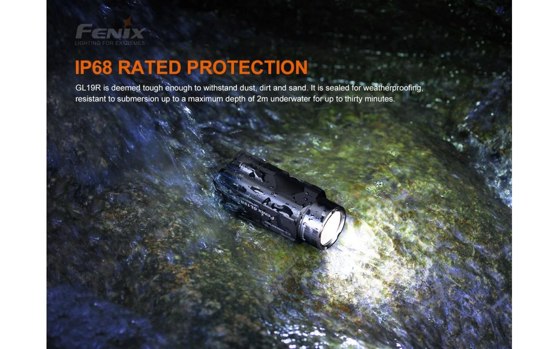 Fenix GL19R Mini 1200 Lumen USB-C Rechargeable Pistol Light - Image 16
