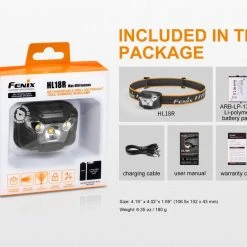 Fenix HL18R Lightweight 400 Lumen USB Rechargeable LED Headlamp 21 Fenix HL18R Lightweight 400 Lumen USB Rechargeable LED Headlamp -Nitecore shop fenix hl18r lightweight 400 lumen usb rechargeable led headlamp 400000630
