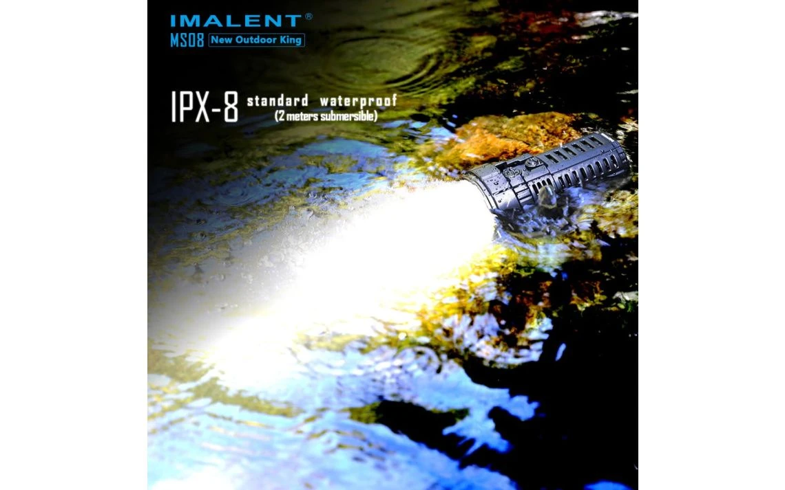 Imalent MS08 Powerful 34000 Lumen 738m Rechargeable Search Light - Image 4
