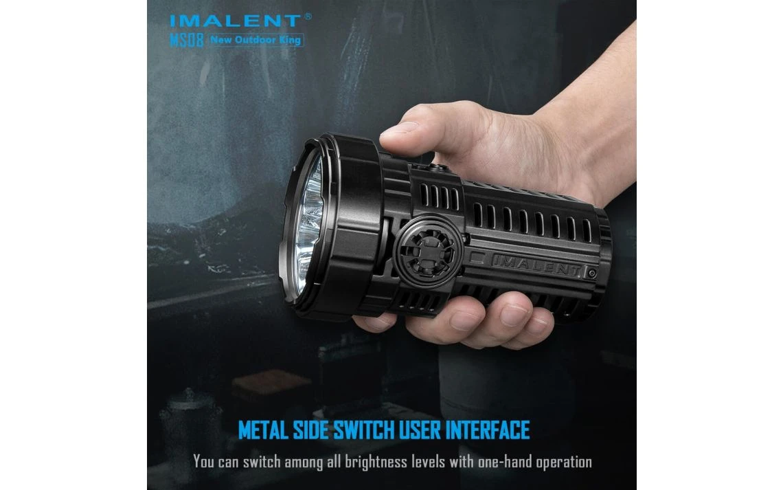 Imalent MS08 Powerful 34000 Lumen 738m Rechargeable Search Light - Image 3
