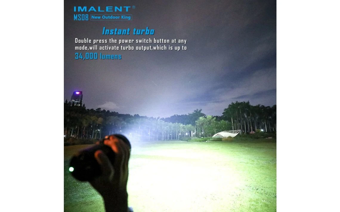Imalent MS08 Powerful 34000 Lumen 738m Rechargeable Search Light - Image 8