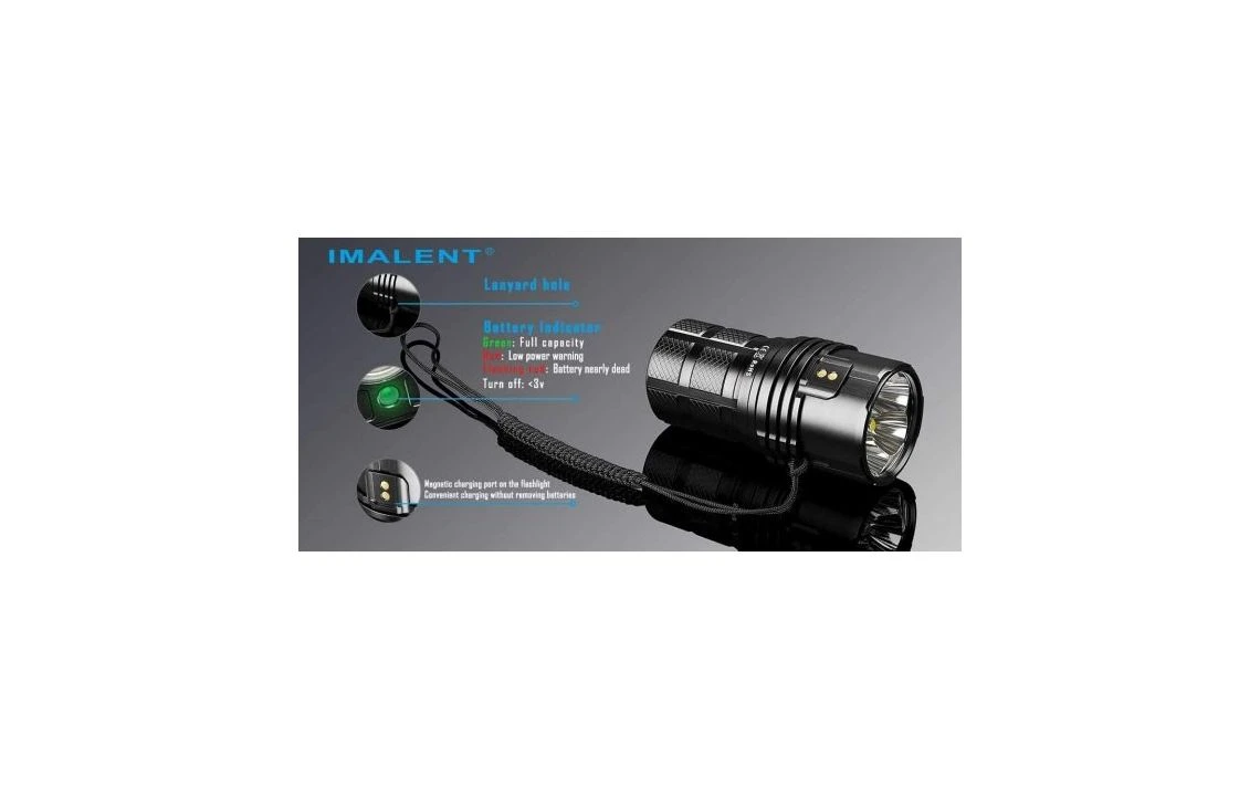 Imalent MS06 Compact 25000 Lumen Rechargeable LED Search Light 12 Imalent MS06 Compact 25000 Lumen Rechargeable LED Search Light - Image 10