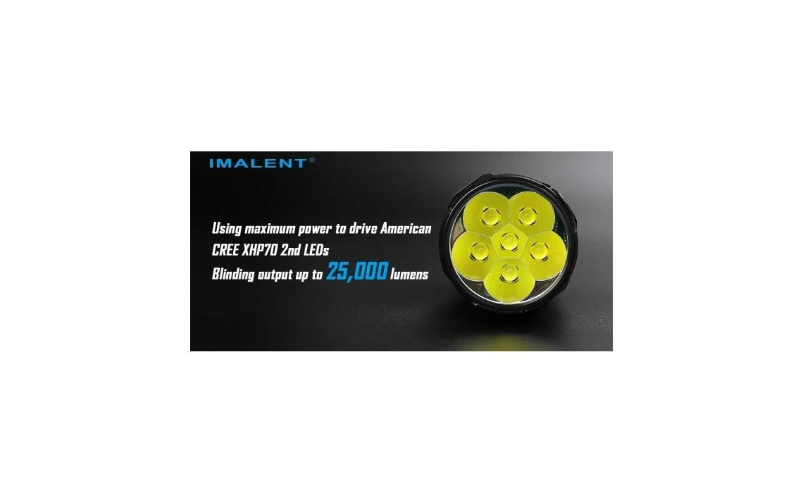 Imalent MS06 Compact 25000 Lumen Rechargeable LED Search Light 15 Imalent MS06 Compact 25000 Lumen Rechargeable LED Search Light - Image 13
