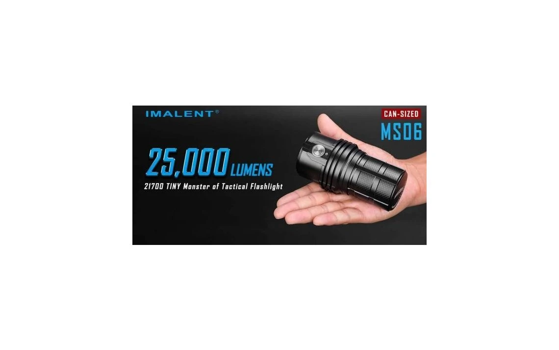 Imalent MS06 Compact 25000 Lumen Rechargeable LED Search Light 5 Imalent MS06 Compact 25000 Lumen Rechargeable LED Search Light - Image 3