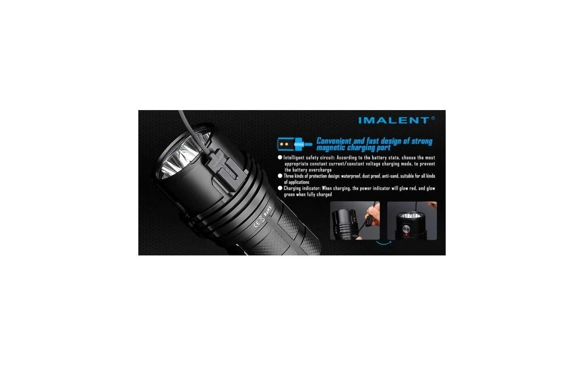 Imalent MS06 Compact 25000 Lumen Rechargeable LED Search Light 6 Imalent MS06 Compact 25000 Lumen Rechargeable LED Search Light - Image 4