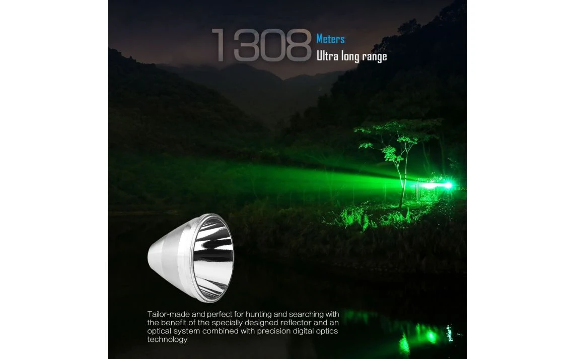 Imalent UT90 Powerful 4800 Lumen 1308m Long Range Rechargeable Hunting Torch & Kit - Image 6