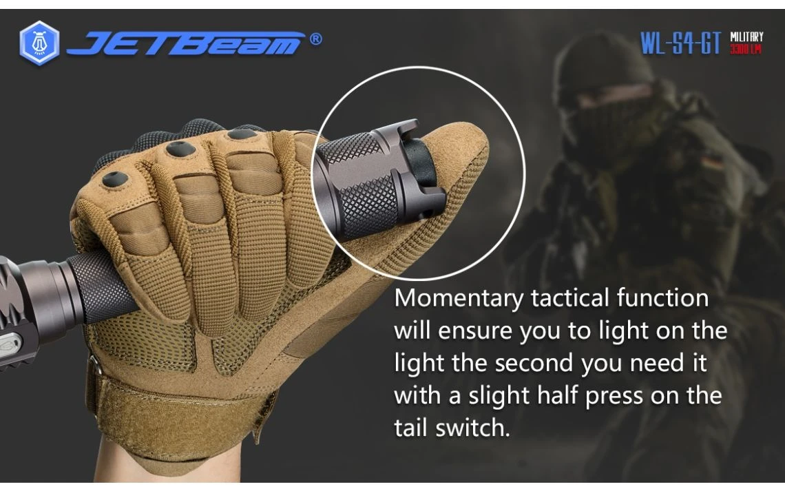 JETBeam WL-S4-GT Powerful 2930 Lumen 400m LED Torch - Image 14