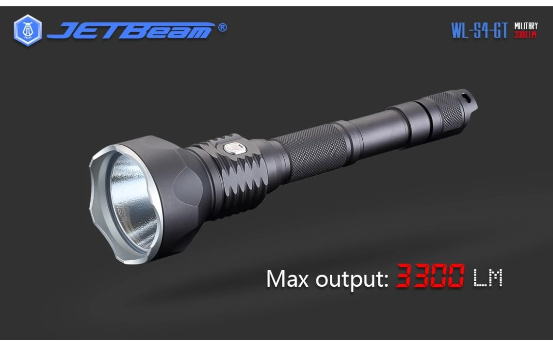 JETBeam WL-S4-GT Powerful 2930 Lumen 400m LED Torch - Image 5