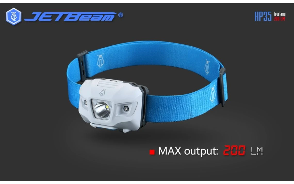 JETBeam HP35 Lightweight 200 Lumen Headlamp - Image 5