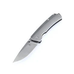 Kizer Ki3490 T1 Titanium Frame Lock Gray 3.25"