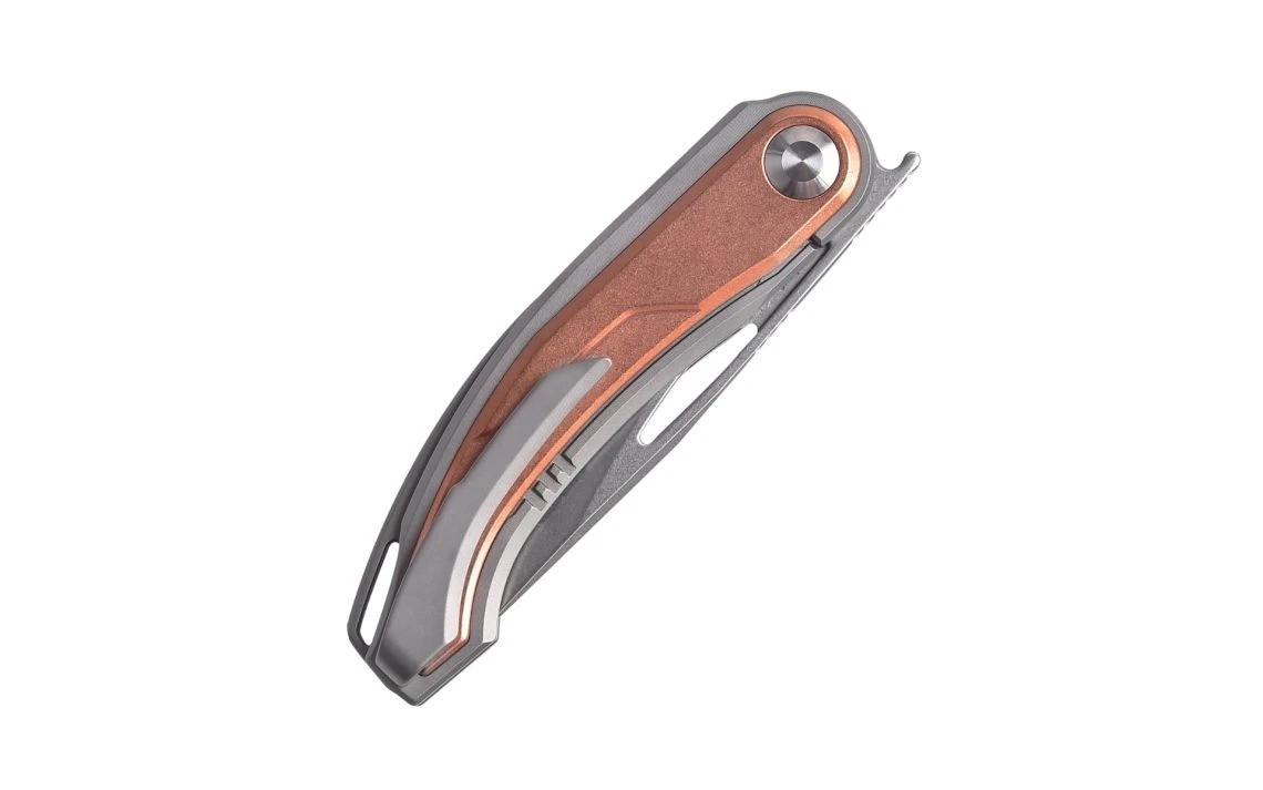 Kizer Ki3554A2 Apus Frame Lock Copper Orange 3.03" - Image 5