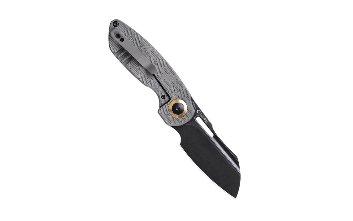 Kizer Ki3569A2 October 20CV Blade Grey Titanium Handle 2.93" - Image 2