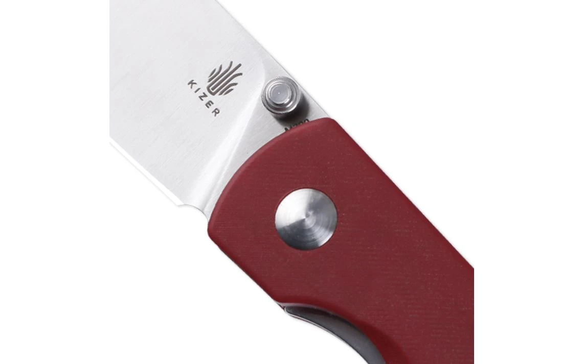 Kizer Ki3525S1 Yorkie Red Micarta 2.50" - Image 3