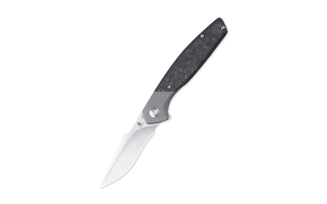 Kizer Ki4572A1Grazioso Frame Lock Knife Black Titanium & Carbon Fiber 3.35" 2022 New 3 Kizer Ki4572A1Grazioso Frame Lock Knife Black Titanium & Carbon Fiber 3.35" 2022 New