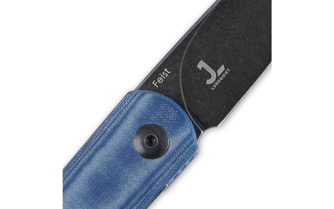 Kizer V3499C2 Feist Blue Denim Micarta 2.8" Stonewash - Image 5