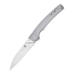 Kizer Ki3457A3 Splinter Titanium Silver 3.375"