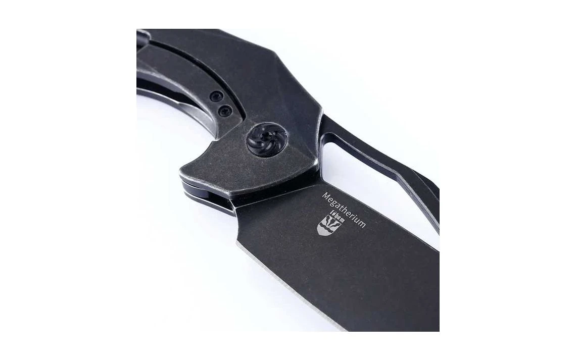 Kizer Ki4502A2 Megatherium Titanium Black Folding Knife - Image 5
