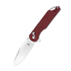 Kizer V3549C2 Assassin Folding Pocket Knife, Red Micarta