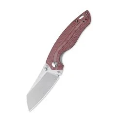 Kizer V4593C2 Azo Towser K Liner Lock Knife Red Micarta 3.39"