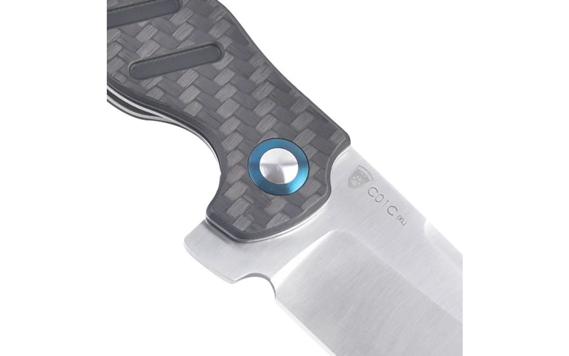 Kizer V5488C3 Sheepdog C01c XL Carbon Fiber Black 3.94" - Image 4