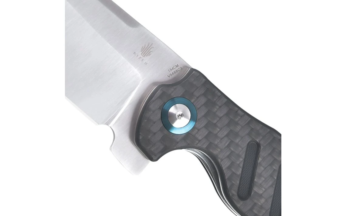Kizer V5488C3 Sheepdog C01c XL Carbon Fiber Black 3.94" - Image 3