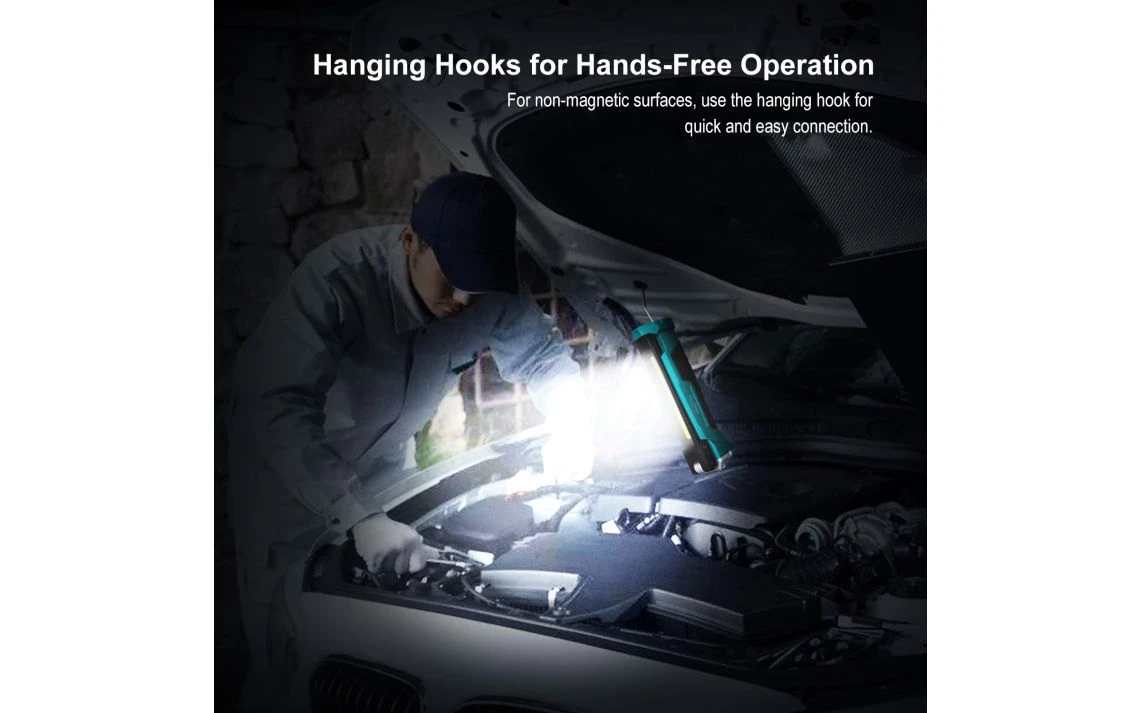 Klarus WL1 Folding 550 Lumen Rechargeable Work And Camping Light - Image 12