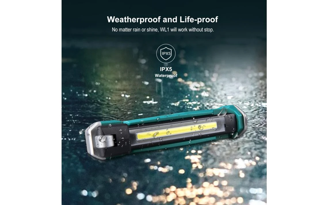 Klarus WL1 Folding 550 Lumen Rechargeable Work And Camping Light - Image 13