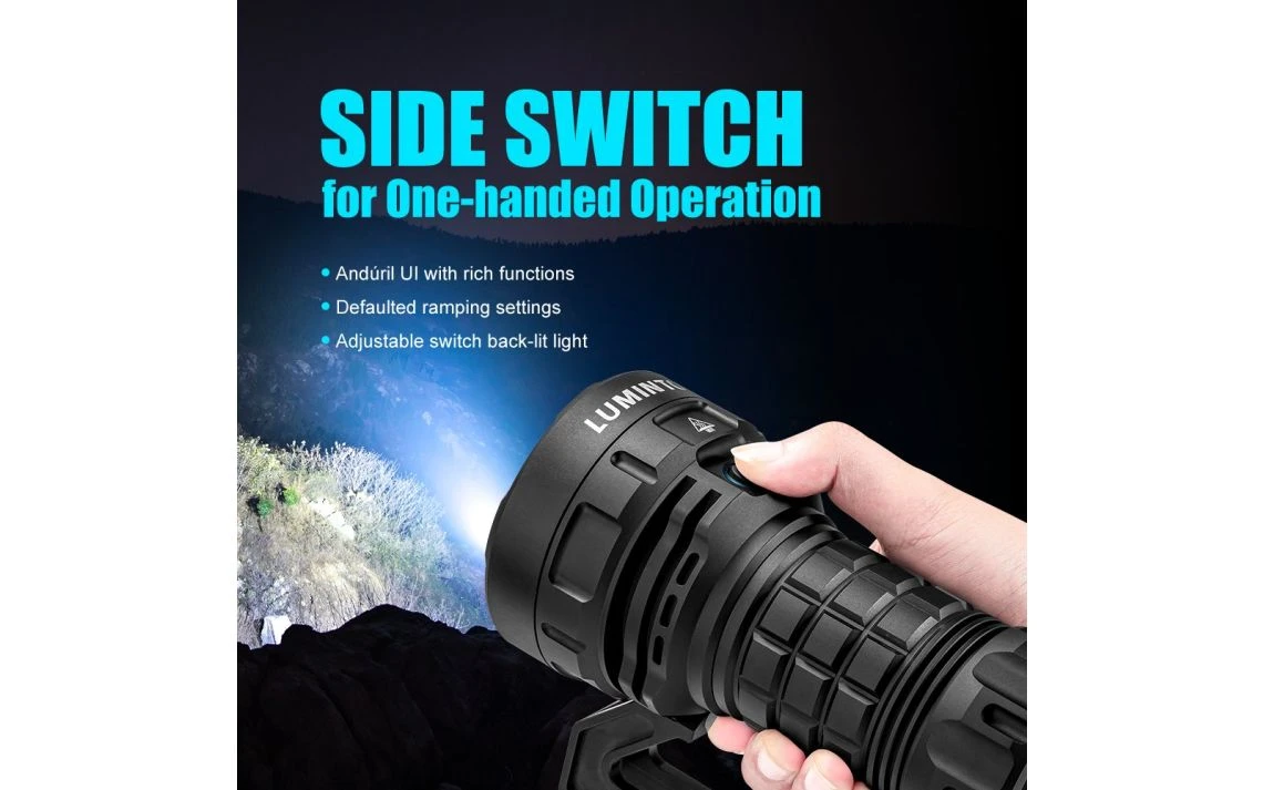 Lumintop Tiger Powerful 58000 Lumen 1315 M USB-C Rechargeable LED Searchlight - Image 13