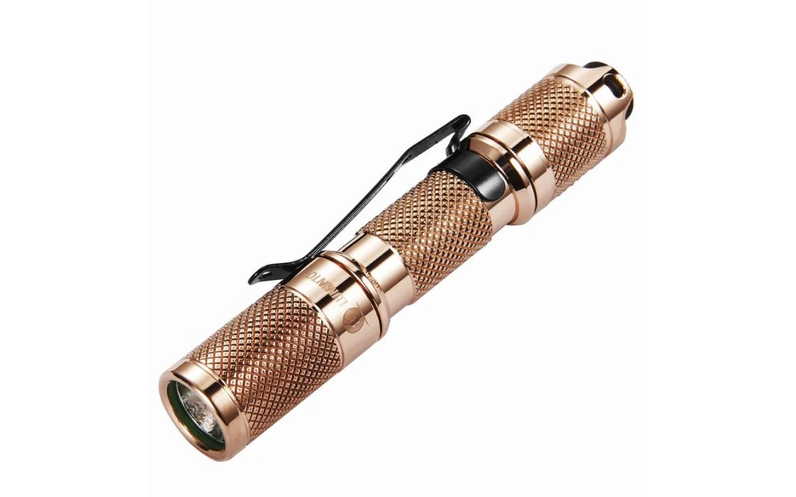 Lumintop Tool AAA Copper Keychain Flashlight 3 Lumintop Tool AAA Copper Keychain Flashlight