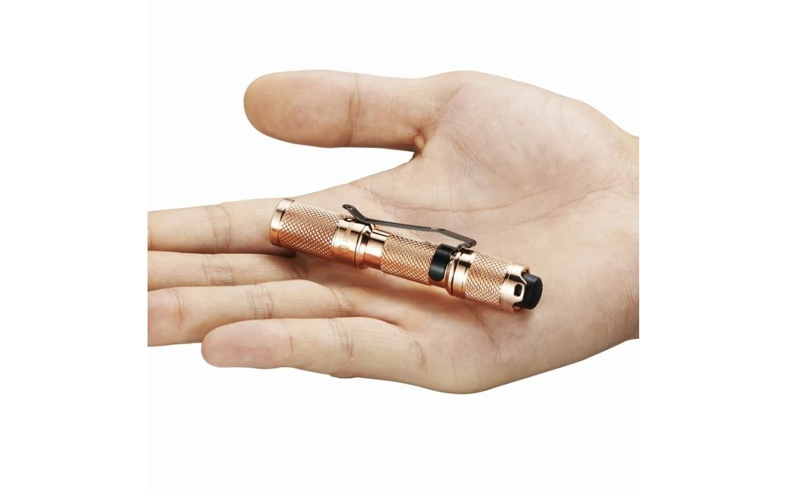 Lumintop Tool AAA Copper Keychain Flashlight 7 Lumintop Tool AAA Copper Keychain Flashlight - Image 5