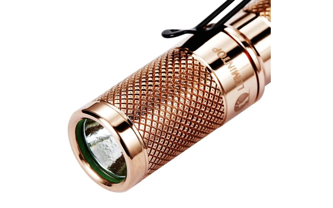 Lumintop Tool AAA Copper Keychain Flashlight 6 Lumintop Tool AAA Copper Keychain Flashlight - Image 4