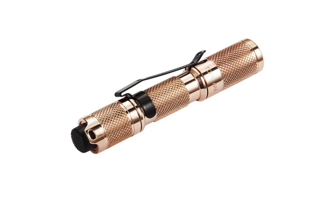 Lumintop Tool AAA Copper Keychain Flashlight 4 Lumintop Tool AAA Copper Keychain Flashlight - Image 2