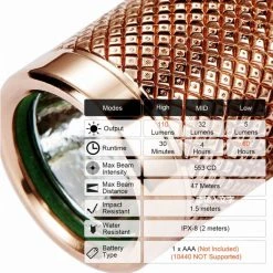 Lumintop Tool AAA Copper Keychain Flashlight 24 Lumintop Tool AAA Copper Keychain Flashlight -Nitecore shop lumintop tool aaa copper keychain flashlight 011