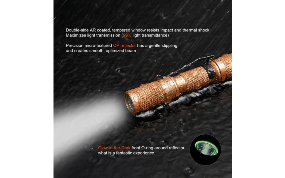 Lumintop Tool AAA Copper Keychain Flashlight 9 Lumintop Tool AAA Copper Keychain Flashlight - Image 7