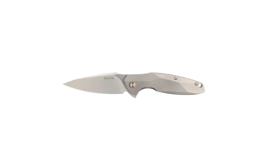 Ruike M105-TZ Folding Gray Titanium Handle