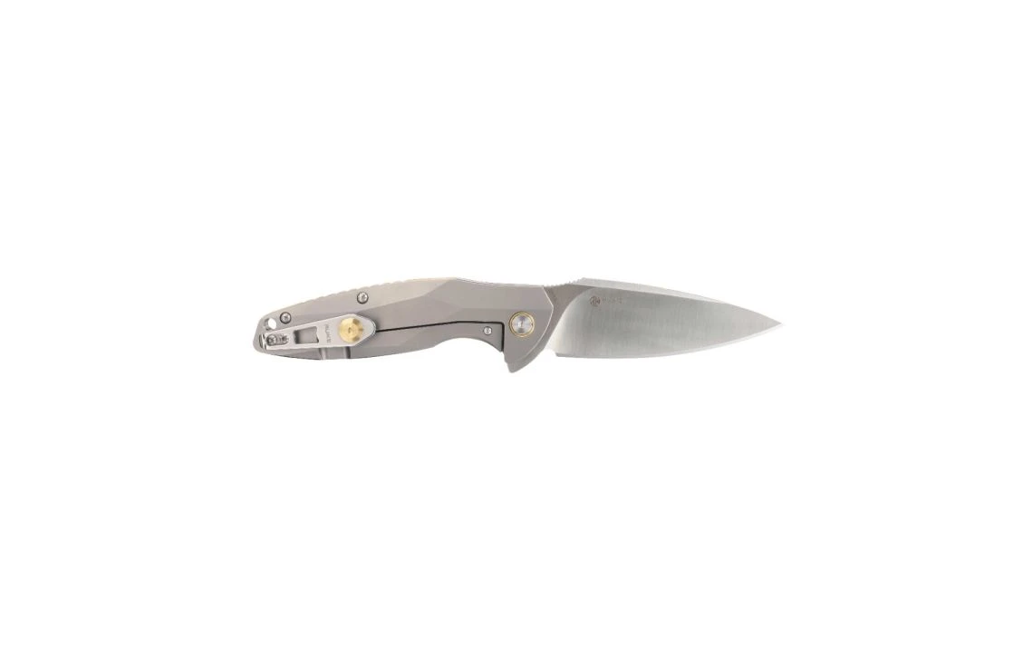 Ruike M105-TZ Folding Gray Titanium Handle - Image 2